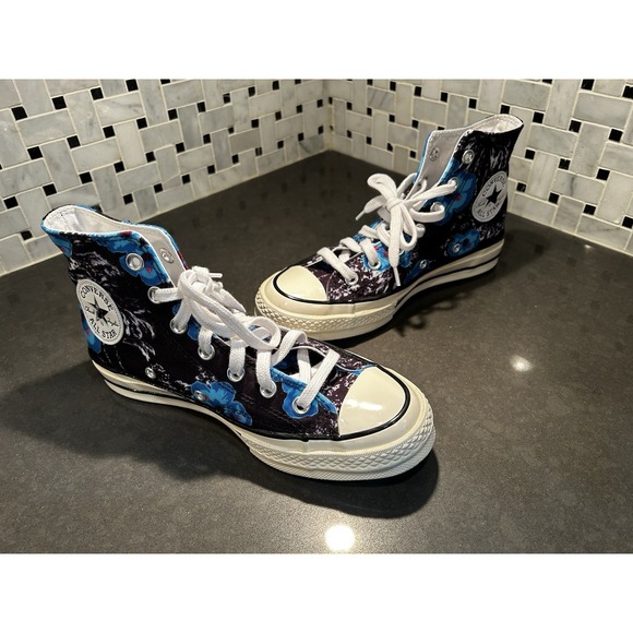 Converse Chuck Taylor 70 All Star 'Paradise Floral' High Top Sneakers M5 W7 UK5 - Picture 2 of 10